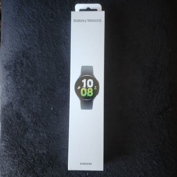Samsung Galaxy Watch 5 black soft wristband big 2\